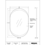 Ecru Wall Mirror by Renwil
