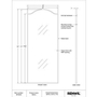 Balina Wall Mirror by Renwil