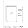 Sylvie Wall Mirror by Renwil