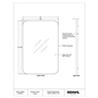 Vesey Wall Mirror by Renwil
