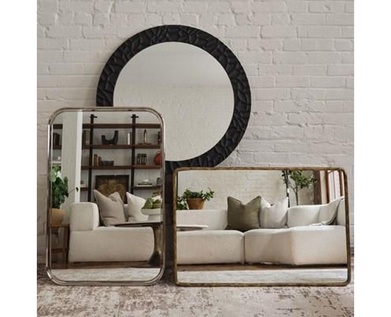 Ivory Wall Mirror by Renwil