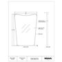 Kateri Wall Mirror by Renwil