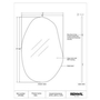 Gela Wall Mirror by Renwil