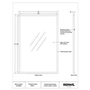 Dapia Wall Mirror by Renwil