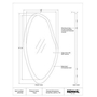 Trani Wall Mirror by Renwil