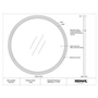 Noto Wall Mirror by Renwil