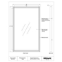 Salia Wall Mirror by Renwil