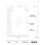 Sintra Wall Mirror by Renwil