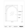 Olfito Wall Mirror by Renwil