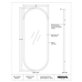 Pudino Wall Mirror by Renwil