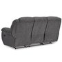 Fabric reclining sofa