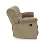 Fabric reclining sofa