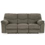 Fabric reclining sofa