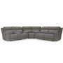 Fabric reclining sectional