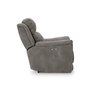 Fabric reclining loveseat