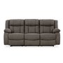 Fabric reclining sofa