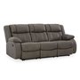Fabric reclining sofa