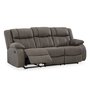 Fabric reclining sofa