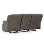 Fabric reclining sofa