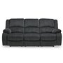 Fabric reclining sofa