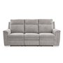 Fabric reclining sofa