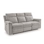 Fabric reclining sofa