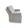 Fabric reclining sofa
