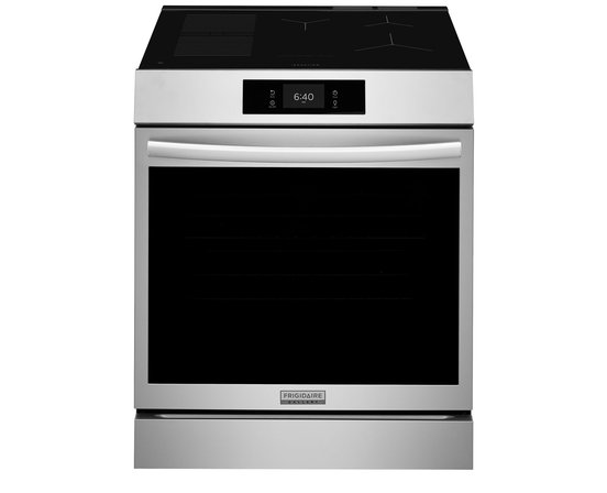 Frigidaire Gallery 30-Inch Electric Induction Range With Stone-Baked Pizza - GCFI307CBF