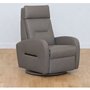 Medium Power Reclining Leather armchair by Fornirama