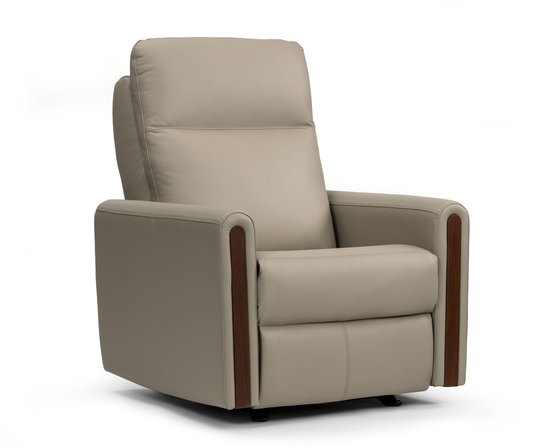 Combo leather recliner by Elran