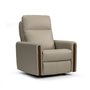 Combo leather recliner by Elran