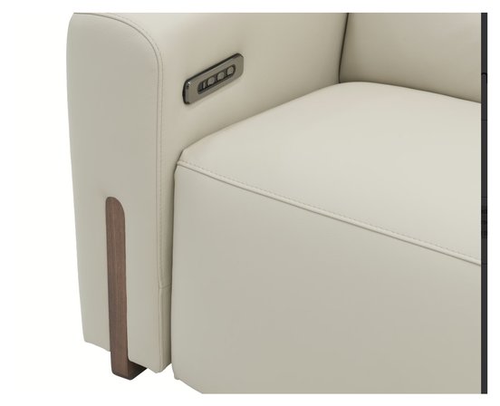Leather Reclining Loveseat by Fornirama