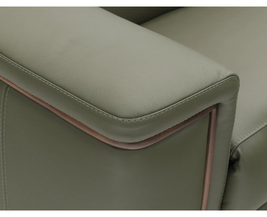 Leather Reclining Loveseat by Fornirama