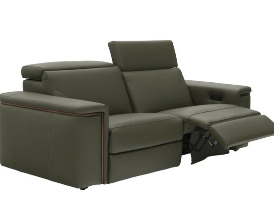 Leather Reclining Sofa condo  by Fornirama