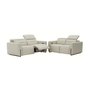 Leather Reclining Loveseat by Fornirama