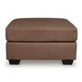 Fabric ottoman