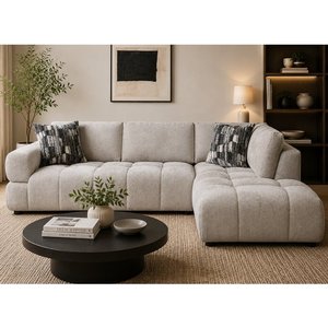 Fabric Sectionnal Sofa by Deco-Style