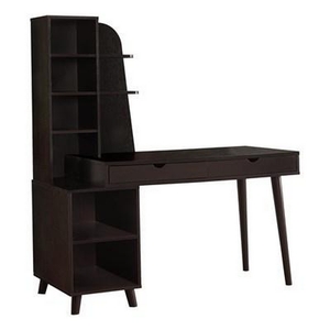 Bookcase Office Desk by Monarch