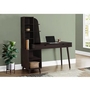 Bookcase Office Desk by Monarch