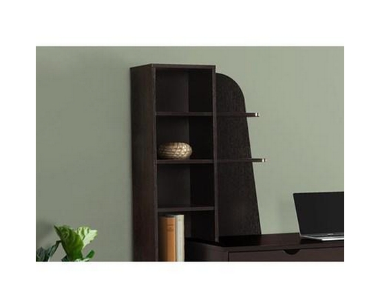 Bookcase Office Desk by Monarch