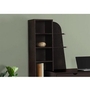 Bookcase Office Desk by Monarch