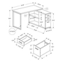 Office Desks Corner Desks by Monarch