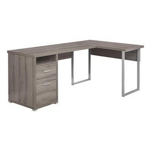 L-Shaped Desk by Monarch