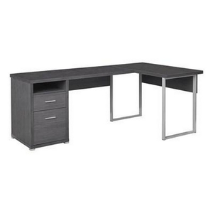 L-Shaped Desk by Monarch