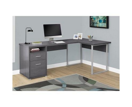 L-Shaped Desk by Monarch