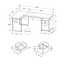 L-Shaped Desk by Monarch