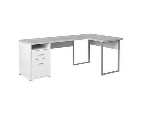 L-Shaped Desk by Monarch
