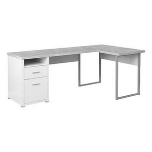 L-Shaped Desk by Monarch