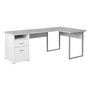 L-Shaped Desk by Monarch