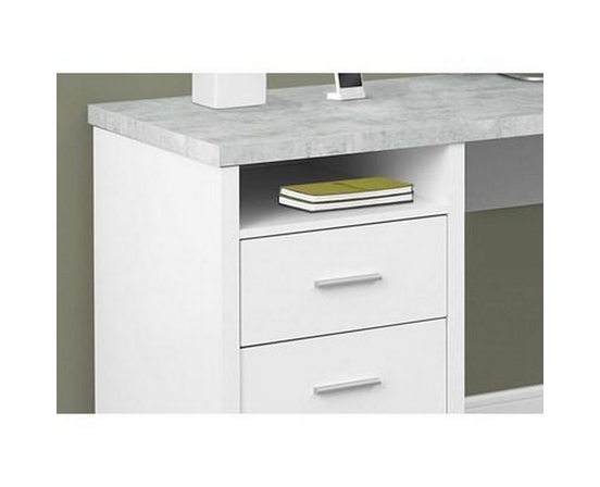L-Shaped Desk by Monarch